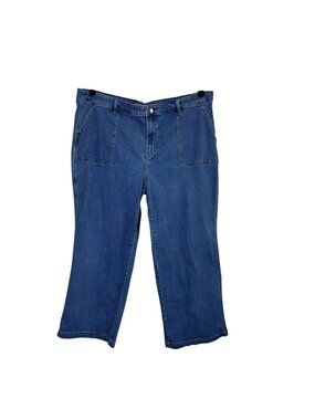 Lane Bryant Wide Leg Jeans Size 24